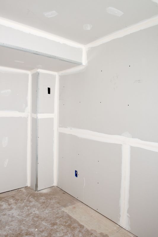 Finished Garage Drywall